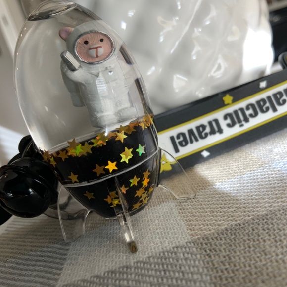 Galactic Travel Bear Keychain - Picture 5 of 5